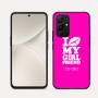 כיסוי בעיצוב אישי עם השם שלך לדגם - Realme 16 Pro 5G בעיצוב לנשק את החברה שלי