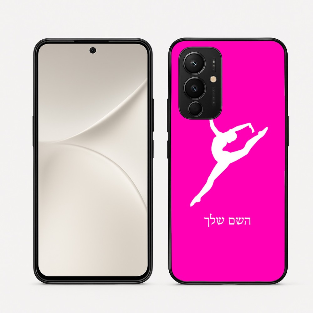 כיסוי בעיצוב אישי עם השם שלך לדגם - Realme 16 Pro 5G בעיצוב בלט