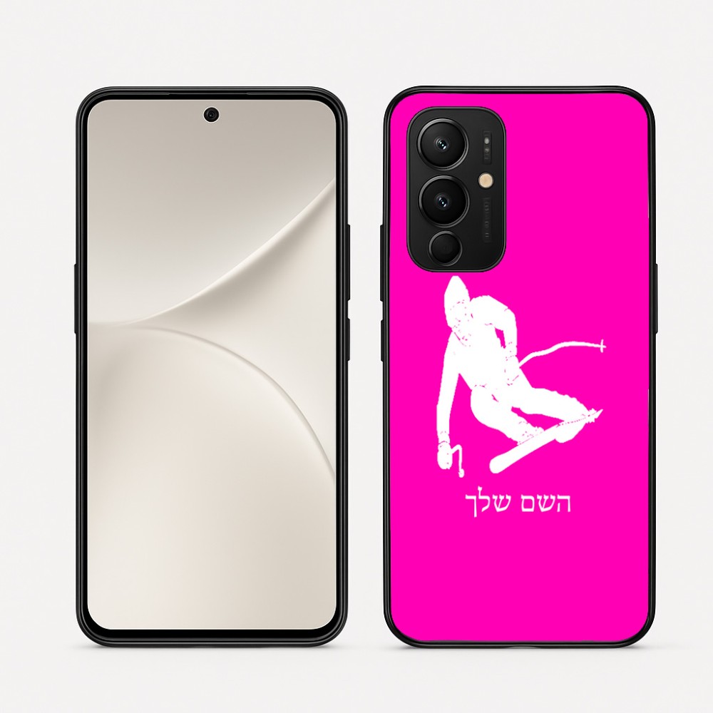 כיסוי בעיצוב אישי עם השם שלך לדגם - Realme 16 Pro 5G בעיצוב סקי