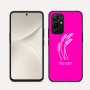 כיסוי בעיצוב אישי עם השם שלך לדגם - Realme 16 Pro 5G בעיצוב חיטה גלית זהב