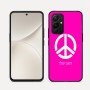 כיסוי בעיצוב אישי עם השם שלך לדגם - Realme 16 Pro 5G בעיצוב סמל השלום