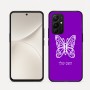 כיסוי בעיצוב אישי עם השם שלך לדגם - Realme 16 Pro 5G בעיצוב פרפר
