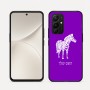 כיסוי בעיצוב אישי עם השם שלך לדגם - Realme 16 Pro 5G בעיצוב זברה