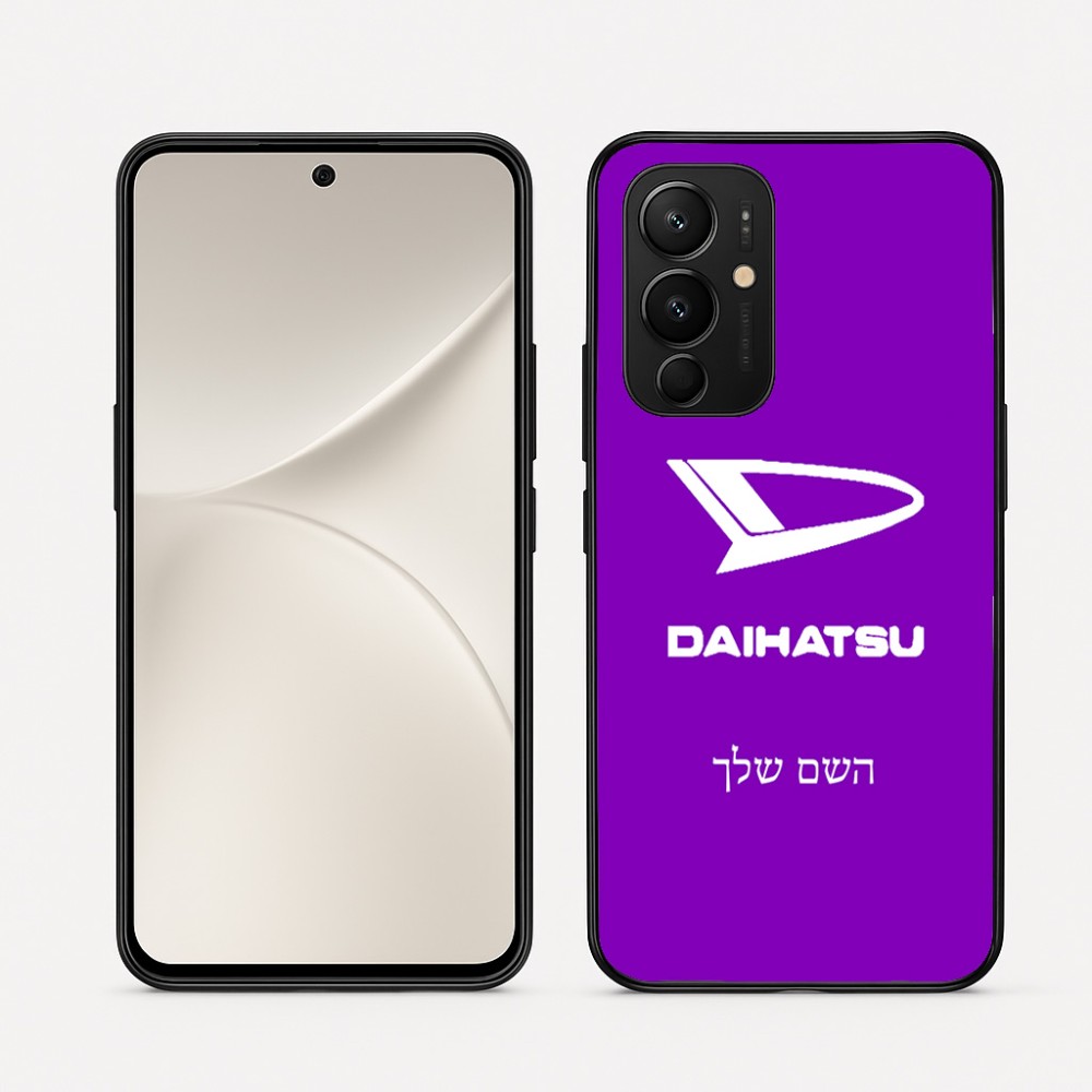 כיסוי בעיצוב אישי עם השם שלך לדגם - Realme 16 Pro 5G בעיצוב דייהטסו