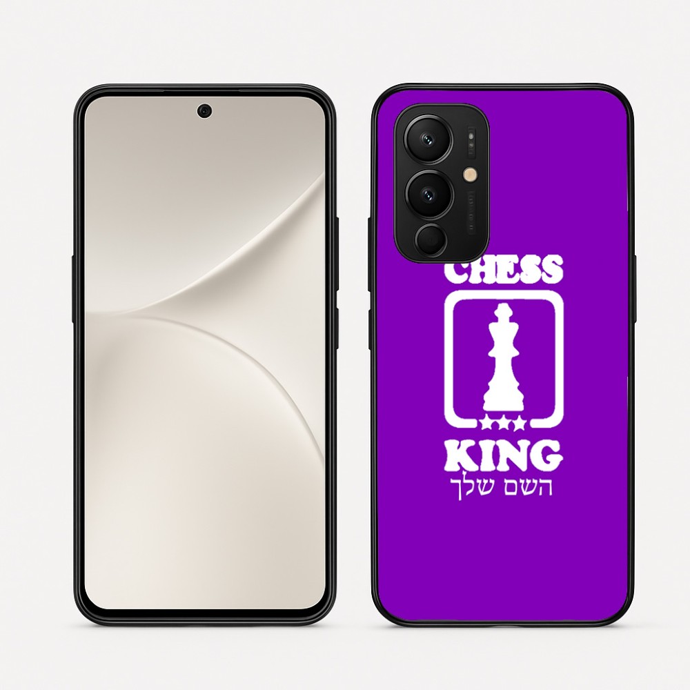 כיסוי בעיצוב אישי עם השם שלך לדגם - Realme 16 Pro 5G בעיצוב שחמט