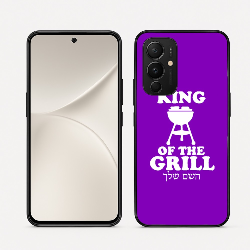 כיסוי בעיצוב אישי עם השם שלך לדגם - Realme 16 Pro 5G בעיצוב מלך הגריל