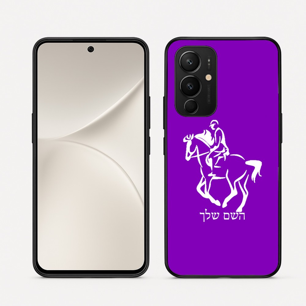כיסוי בעיצוב אישי עם השם שלך לדגם - Realme 16 Pro 5G בעיצוב רוכב סוסים 2