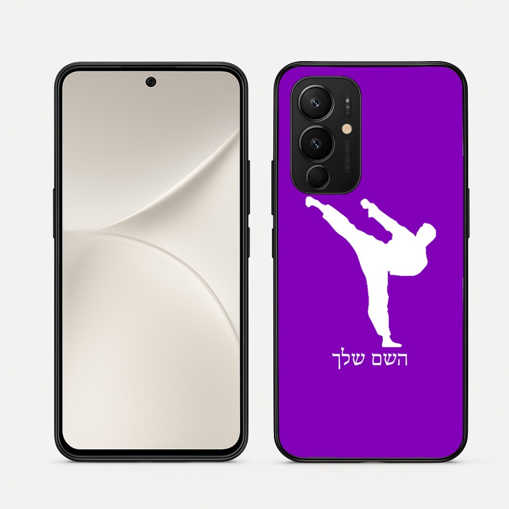 כיסוי בעיצוב אישי עם השם שלך לדגם - Realme 16 Pro 5G בעיצוב קרטה