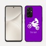 כיסוי בעיצוב אישי עם השם שלך לדגם - Realme 16 Pro 5G בעיצוב מוטוקרוס