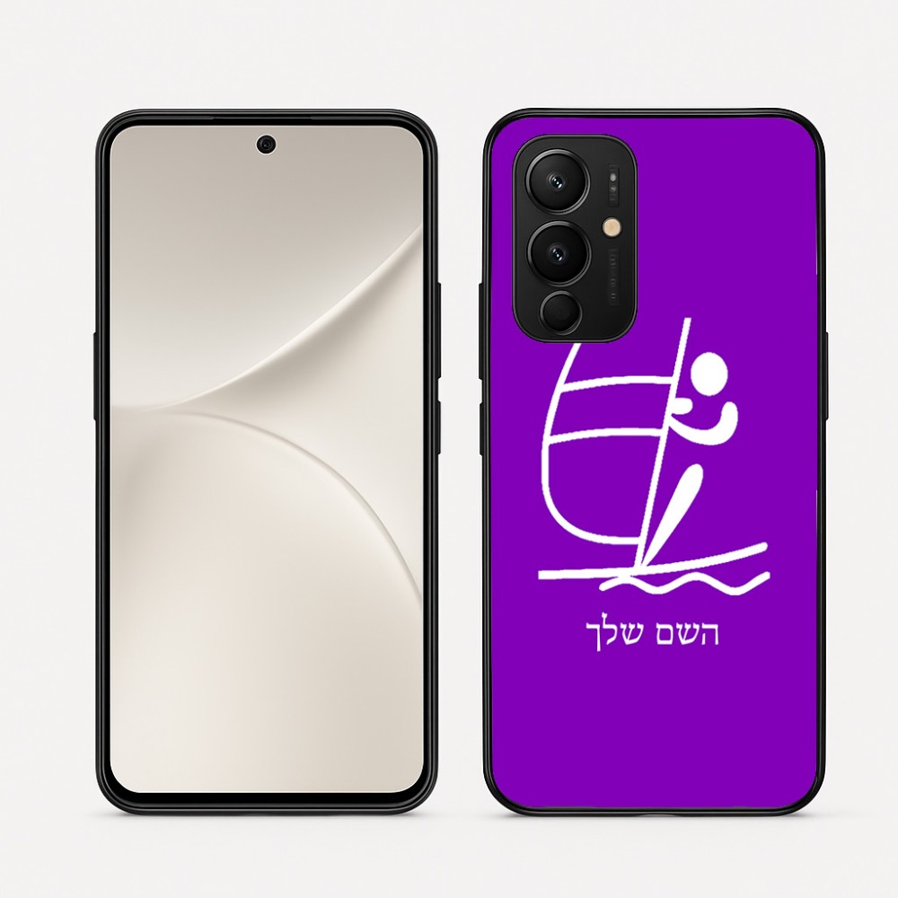 כיסוי בעיצוב אישי עם השם שלך לדגם - Realme 16 Pro 5G בעיצוב שייט אולימפי