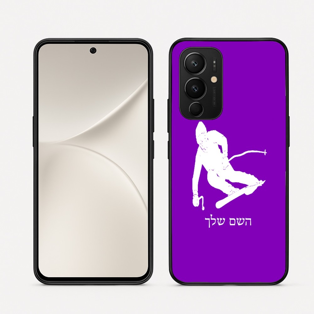 כיסוי בעיצוב אישי עם השם שלך לדגם - Realme 16 Pro 5G בעיצוב סקי
