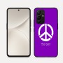 כיסוי בעיצוב אישי עם השם שלך לדגם - Realme 16 Pro 5G בעיצוב סמל השלום