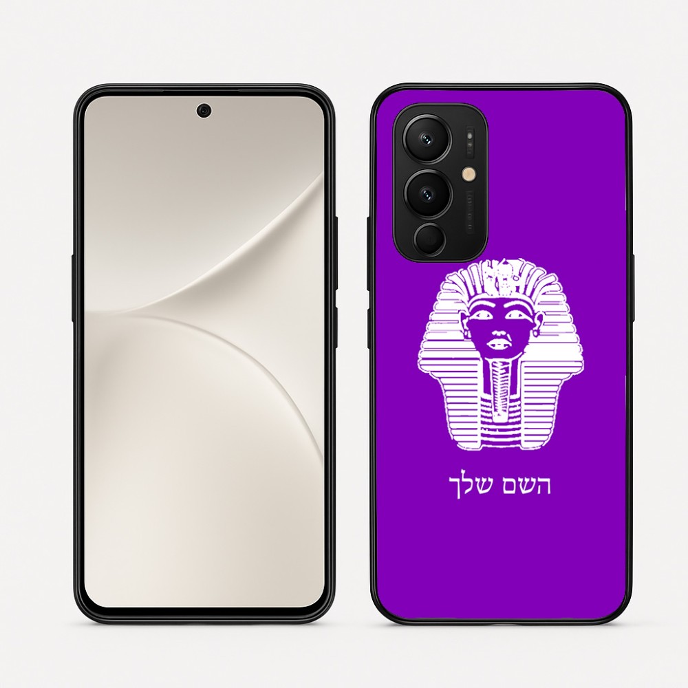 כיסוי בעיצוב אישי עם השם שלך לדגם - Realme 16 Pro 5G בעיצוב פרעה - תות ענח' אמון מצרי
