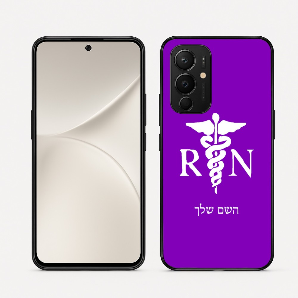 כיסוי בעיצוב אישי עם השם שלך לדגם - Realme 16 Pro 5G בעיצוב אחות מוסמכת