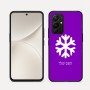 כיסוי בעיצוב אישי עם השם שלך לדגם - Realme 16 Pro 5G בעיצוב שלג