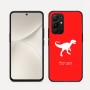 כיסוי בעיצוב אישי עם השם שלך לדגם - Realme 16 Pro 5G בעיצוב דינוזאור