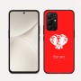 כיסוי בעיצוב אישי עם השם שלך לדגם - Realme 16 Pro 5G בעיצוב ראש פיל