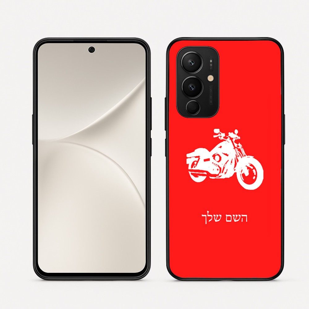 כיסוי בעיצוב אישי עם השם שלך לדגם - Realme 16 Pro 5G בעיצוב הארלי-דיווידסון