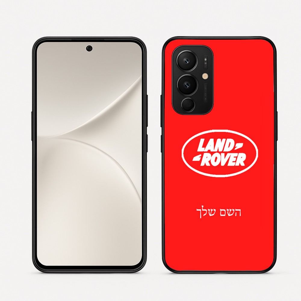 כיסוי בעיצוב אישי עם השם שלך לדגם - Realme 16 Pro 5G בעיצוב לנד רובר