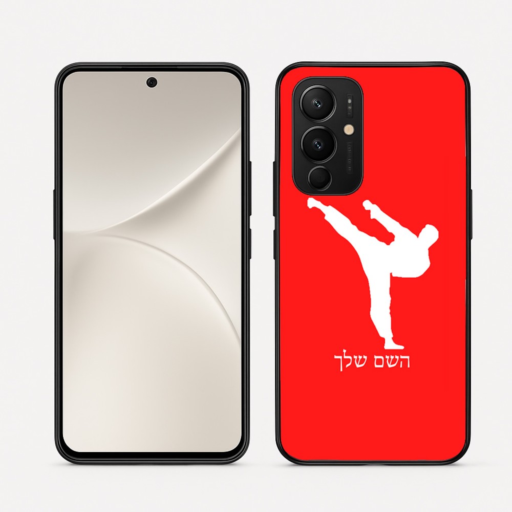 כיסוי בעיצוב אישי עם השם שלך לדגם - Realme 16 Pro 5G בעיצוב קרטה