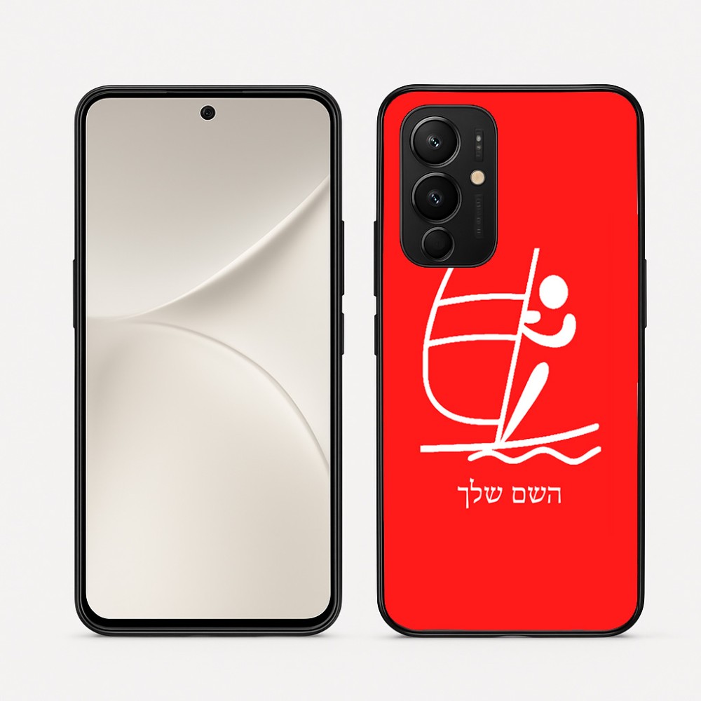 כיסוי בעיצוב אישי עם השם שלך לדגם - Realme 16 Pro 5G בעיצוב שייט אולימפי