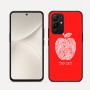 כיסוי בעיצוב אישי עם השם שלך לדגם - Realme 16 Pro 5G בעיצוב הדפס תפוח
