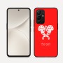 כיסוי בעיצוב אישי עם השם שלך לדגם - Realme 16 Pro 5G בעיצוב פרחי קרן