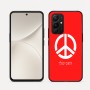 כיסוי בעיצוב אישי עם השם שלך לדגם - Realme 16 Pro 5G בעיצוב סמל השלום