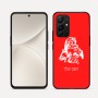 כיסוי בעיצוב אישי עם השם שלך לדגם - Realme 16 Pro 5G בעיצוב סנטה קלאוס