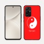 כיסוי בעיצוב אישי עם השם שלך לדגם - Realme 16 Pro 5G בעיצוב סמל יינג יאנג