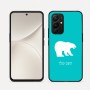 כיסוי בעיצוב אישי עם השם שלך לדגם - Realme 16 Pro 5G בעיצוב דוב