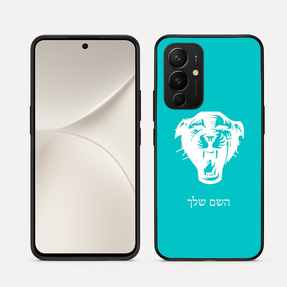 כיסוי בעיצוב אישי עם השם שלך לדגם - Realme 16 Pro 5G בעיצוב פני פנטרה