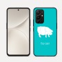 כיסוי בעיצוב אישי עם השם שלך לדגם - Realme 16 Pro 5G בעיצוב חזיר