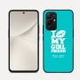 כיסוי בעיצוב אישי עם השם שלך לדגם - Realme 16 Pro 5G בעיצוב לנשק את החברה שלי