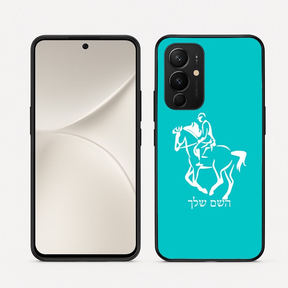 כיסוי בעיצוב אישי עם השם שלך לדגם - Realme 16 Pro 5G בעיצוב רוכב סוסים 2