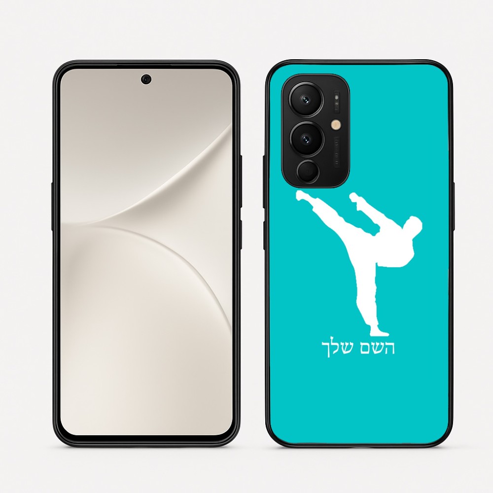 כיסוי בעיצוב אישי עם השם שלך לדגם - Realme 16 Pro 5G בעיצוב קרטה