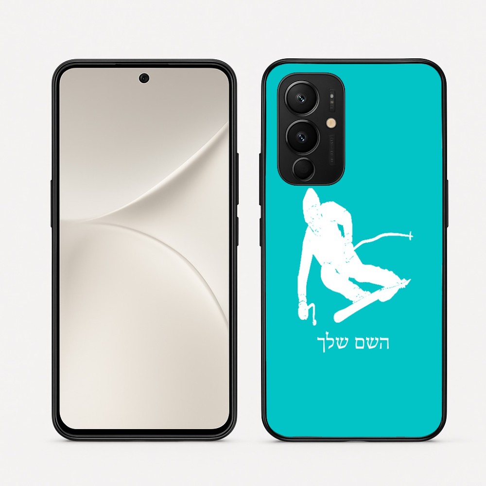 כיסוי בעיצוב אישי עם השם שלך לדגם - Realme 16 Pro 5G בעיצוב סקי