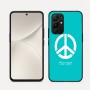 כיסוי בעיצוב אישי עם השם שלך לדגם - Realme 16 Pro 5G בעיצוב סמל השלום