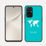 כיסוי בעיצוב אישי עם השם שלך לדגם - Realme 16 Pro 5G בעיצוב מפת העולם