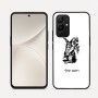 כיסוי בעיצוב אישי עם השם שלך לדגם - Realme 16 Pro 5G בעיצוב ארנב מחזיק גזר