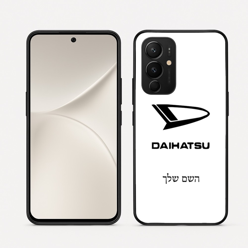 כיסוי בעיצוב אישי עם השם שלך לדגם - Realme 16 Pro 5G בעיצוב דייהטסו