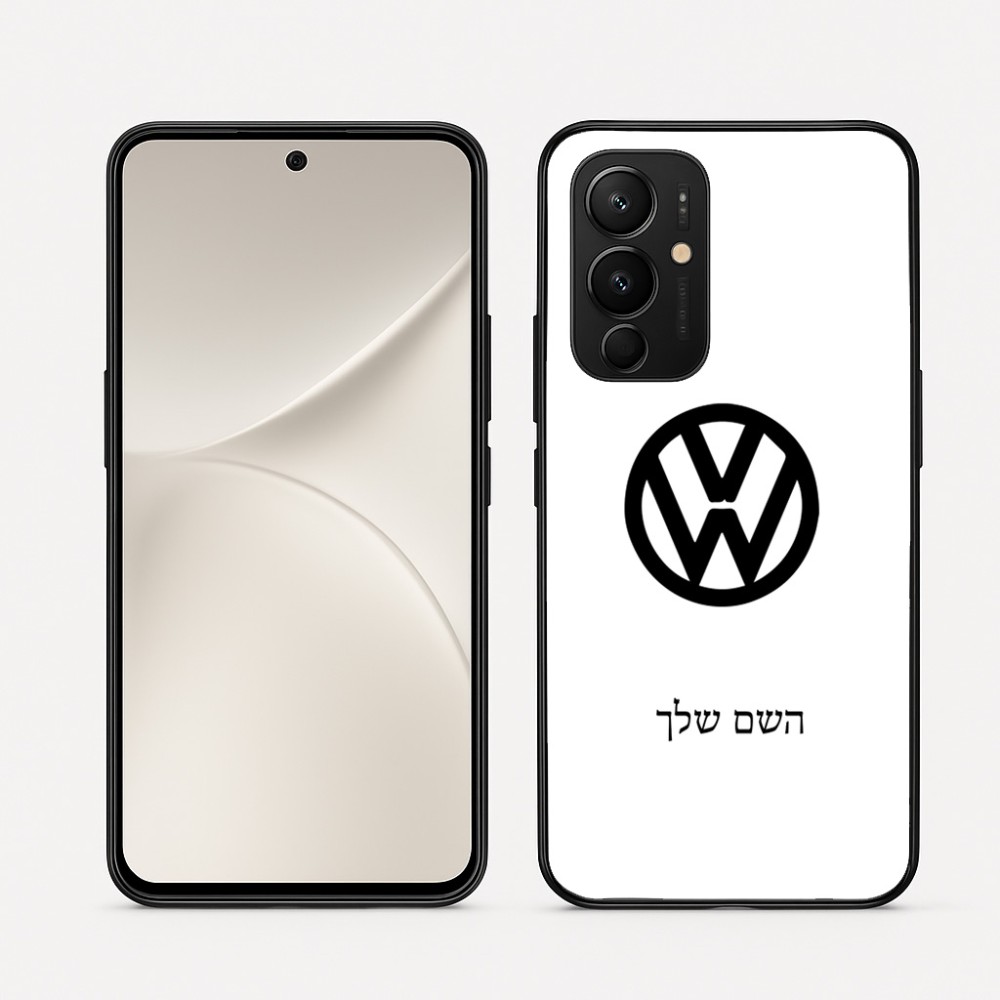 כיסוי בעיצוב אישי עם השם שלך לדגם - Realme 16 Pro 5G בעיצוב פולקסווגן