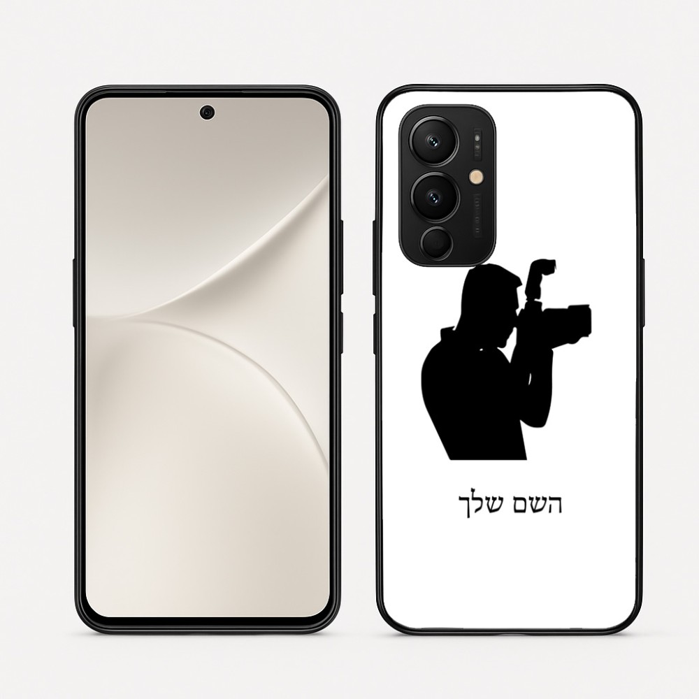 כיסוי בעיצוב אישי עם השם שלך לדגם - Realme 16 Pro 5G בעיצוב צלם - גברים