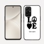 כיסוי בעיצוב אישי עם השם שלך לדגם - Realme 16 Pro 5G בעיצוב אהבה