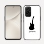 כיסוי בעיצוב אישי עם השם שלך לדגם - Realme 16 Pro 5G בעיצוב גיטרה