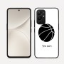 כיסוי בעיצוב אישי עם השם שלך לדגם - Realme 16 Pro 5G בעיצוב כדורסל
