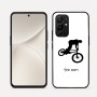 כיסוי בעיצוב אישי עם השם שלך לדגם - Realme 16 Pro 5G בעיצוב רוכב אופניים