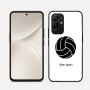 כיסוי בעיצוב אישי עם השם שלך לדגם - Realme 16 Pro 5G בעיצוב כדור כדורעף