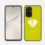 כיסוי בעיצוב אישי עם השם שלך לדגם - Realme 16 Pro 5G בעיצוב ראש פיל