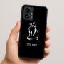 כיסוי בעיצוב אישי עם השם שלך לדגם - Realme 16 Pro 5G בעיצוב חתול